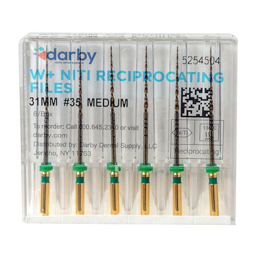 Infection ControlWV Reciprocating Files Medium #35, 31MM, 6/Pkg