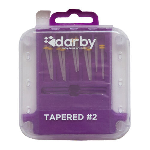 Infection ControlTapered Fiber Posts Size 2 Refill, 10 Tapered Posts