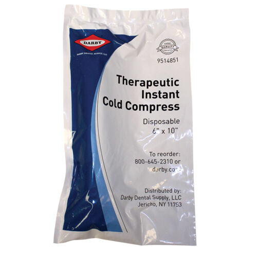 Therapeutic Instant Cold Compress 6" x 10", 24/Box