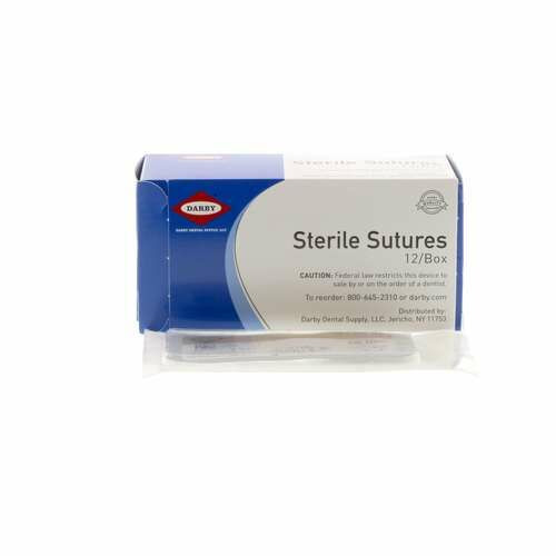 Chromic Gut Sutures 3/8" Reverse Cutting, NFS-2, 3/0, 18", 12/Box