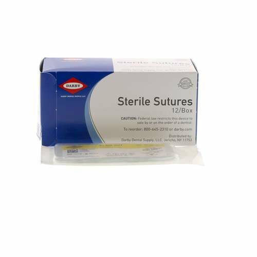 Infection ControlPlain Gut Sutures 3/8" Reverse, NP-3, 5/0, 18", 12/Box