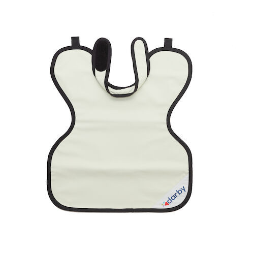 Child Style 22 X-Ray Aprons Beige, 0.3 mm Vinyl, w/ collar