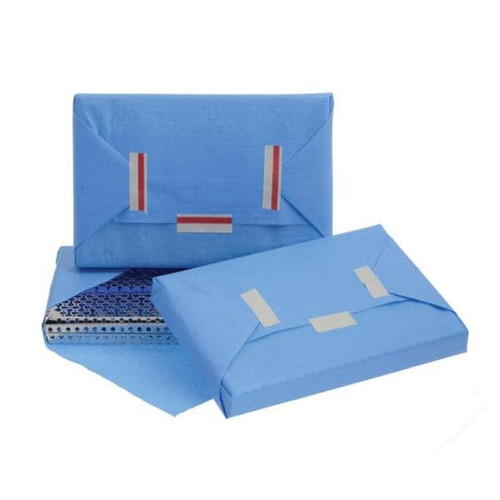 IMS Sterilization Wrap 24 in x 24 in Blue 500/Box (IMS-1210)