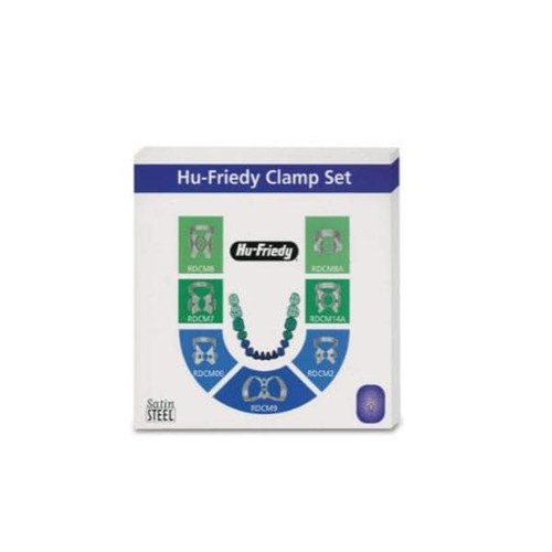 Rubber Dam Clamp Set 7/Box (RDCSET7)