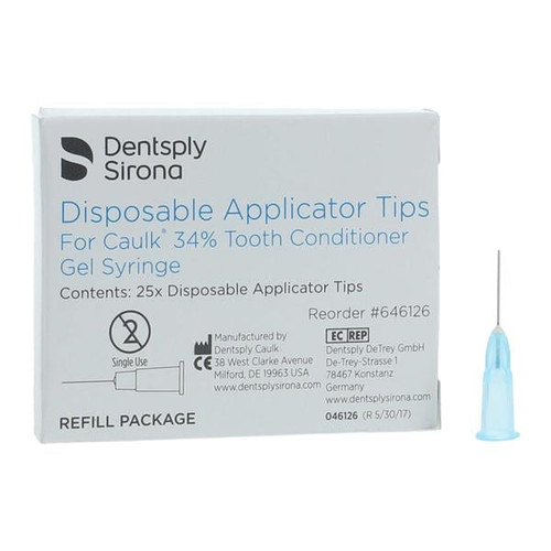 Tooth Conditioner Gel Syringe Tips 25/Box