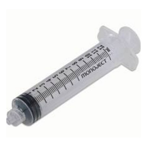 Monoject Luer Lock Syringe SoftPack 12cc (80/pk) (Covidien - 1181200777) - exp. 08/2025