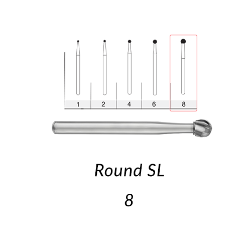 SS White Surgical Burs FG-8SL 5/Pk