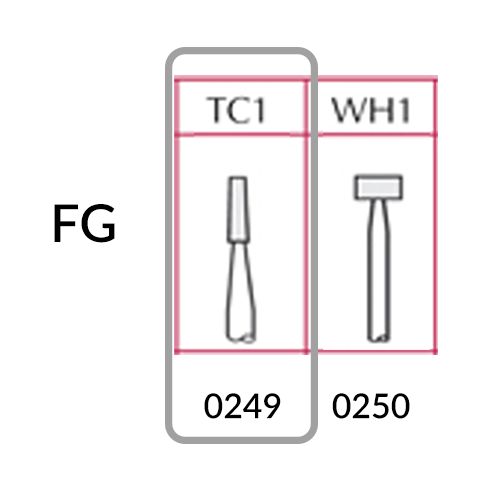 Dura White Stones FG TC1 12/Pack