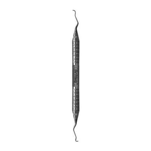 Turgeon Modified Curette Gracey DE Size 13/14 #6 Satin Steel Immunity Steel  (STG13/146)