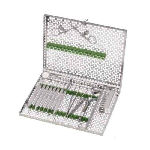 IMS Infinity Series Oral Surgery Cassette Stainless Steel Gray 12 Instruments  (IMNOS1)