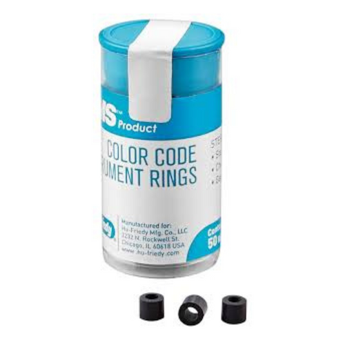 IMS Color Code Rings Refill Black 50/Pk (IMS-1289L)