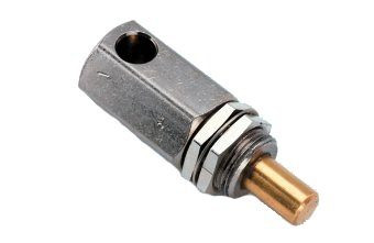 Flow Control Valve w/Knob, Gray