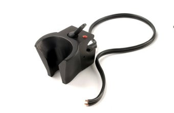 Holder, Electric Auto, Vacuum, Normally Closed, Gray