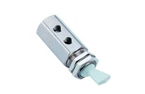 Toggle Routing Valve, 2-Way, Gray