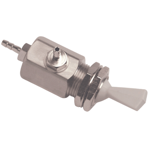 Toggle Valve, On/Off, 3-Way, Gray