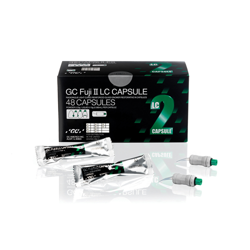 Fuji II LC Caps Assorted Light Shades 24 CAPS