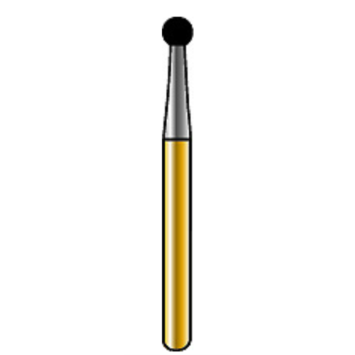 Alpen Carbide Bur 6G-314-1.80 Round, 10 pcs