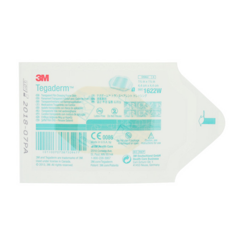 Tegaderm Film Frame Style Dressing 1-3/4x1-3/4" Sterile Adhesive Adh Trans LF