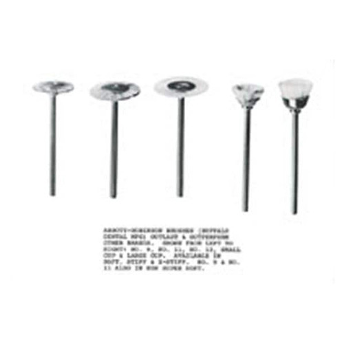 Abbott-Robinson Polishing Bristle Brushes #9 Soft 144/Bx