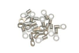 Wire Connector, #6 Ring, Non-Insulated, 22-18 AWG; Pkg of 20