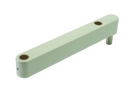 Rigid Arm, 8", Dual Pivot Arm, White