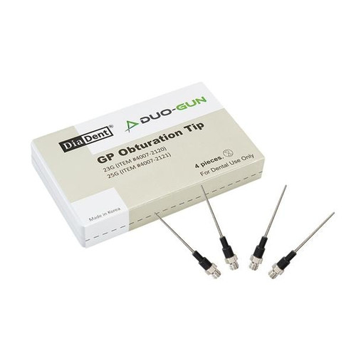 Duo-Gun GP Obturation Tips (25G, 4/Box)