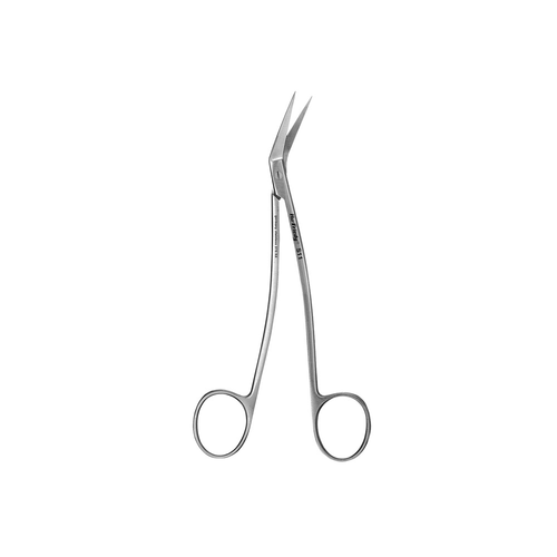 Locklin Gum Scissor, Angled Shanks, 16.5CM