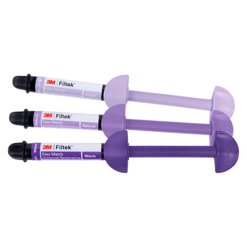3M Medical, Filtek Easy Match Universal Restorative, 4 g, Syringe, 6120, 6120B, 6120N, 6120W