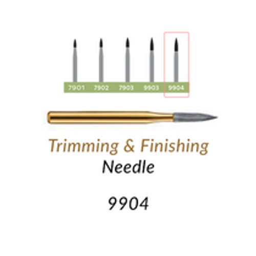 Carbide Burs. FG-9904 T&F 30-blades Needle. Pack of 100/Bag