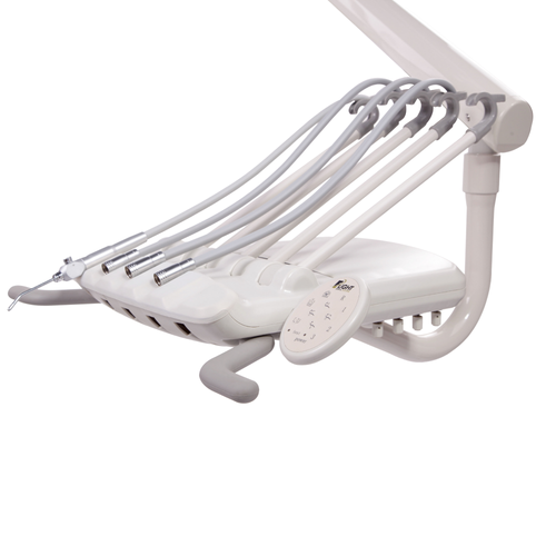 Flight Dental, Rear Delivery System (No Vacuum) With Regulators for Water and Air, Water Bottle System (3HP + Syringe), CONT-3002