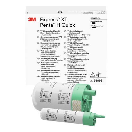 3M-Solventum, 3M™ ESPE™ Express™ XT Penta™ H Quick Single Pack EE, 36896, 36896