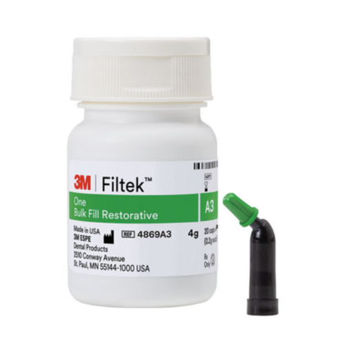 3M-Solventum, 3M Filtek One Bulk Fill Restorative, 4869A3, 20 - 0.2g Capsules, 4869A3