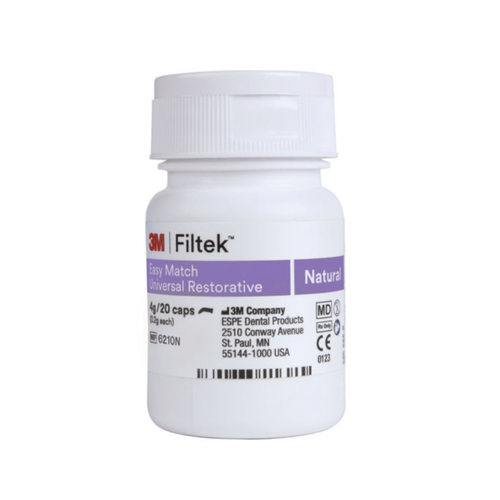 3M-Solventum, 3M Filtek Easy Match Universal Restorative, 6210N, Natural, 0.2 g,Capsule, 20/BT, 6210N