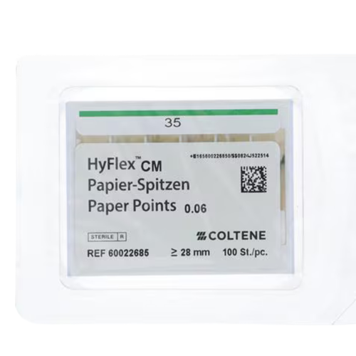 Coltene, Hyflex CM Absorbent Points .06 #35 100/Pk, 60022685