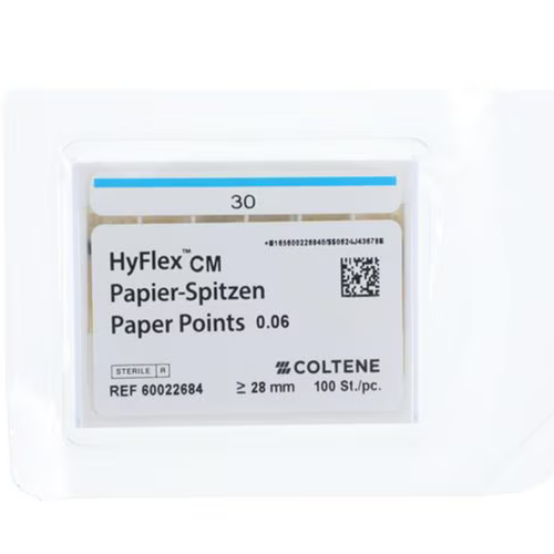 Coltene, HyFlex CM Paper Points .06 #30, 100 Pcs., 60022684