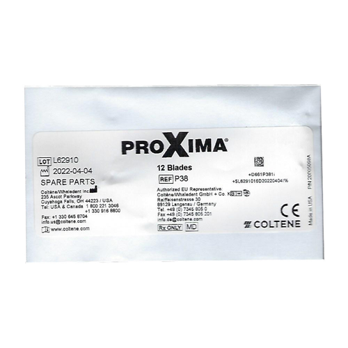 Coltene, Proxima Replacement Saw blades , pack of 12, P38