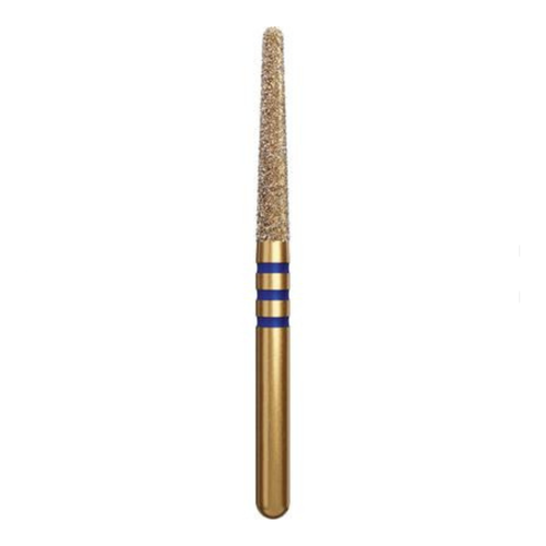 Coltene, Alpen Z-Rex Zirconia Diamond Burs, FG, Medium, Round End Taper, Crown Cutting, 5/Pack, 60032243