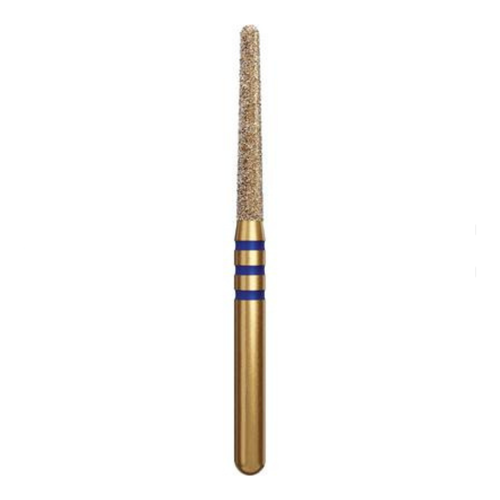 Coltene, Alpen Z-Rex Zirconia Diamond Burs, FG, Medium, Round End Taper, Crown Cutting, 5/Pack, 60032241