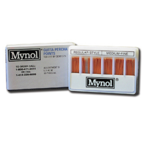 Mynol Gutta Percha Points AAE #50 100/pack