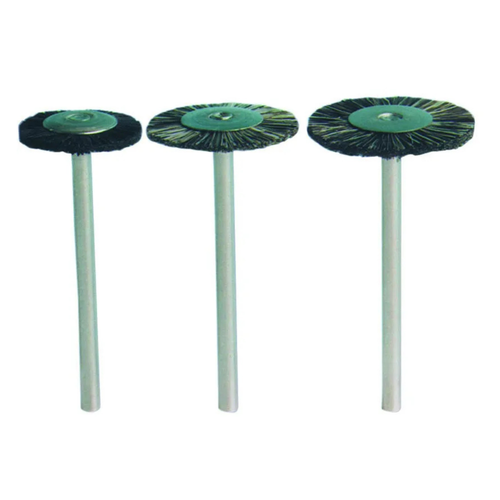 Buffalo Dental, Large Cup Std-Stiff  (12 Pkgs. of 12) Abbott-Robinson HP Brushes, 06252