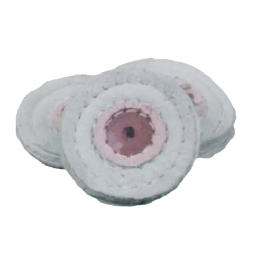 Buffalo Dental, 2 1/2" Diameter, 10 Ply Chamois Buff, 07620