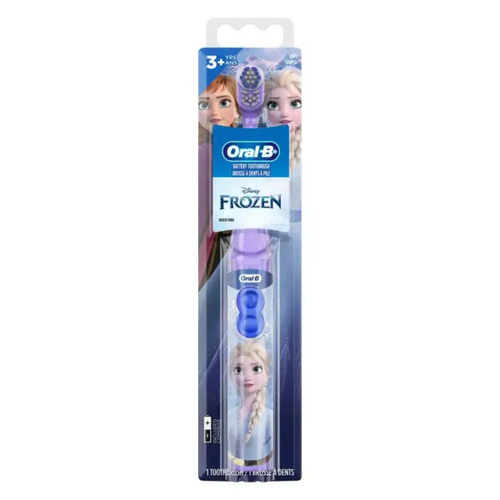 Procter & Gamble, Oral-B Disney Frozen Elsa Battery Toothbrush, Disposable, Kids 3+, 4/Box, 80812719