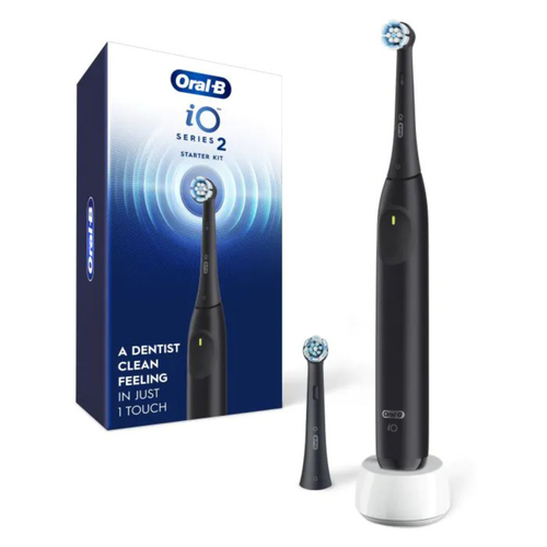Procter & Gamble, Oral-B iO Series 2 Electric Toothbrush, Night Black, 3/Case, 80780597