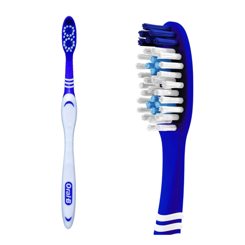 Procter & Gamble, Oral-B Dual Clean Manual Toothbrush, 36 Soft, Assorted Colors, 12/Box, 80853623