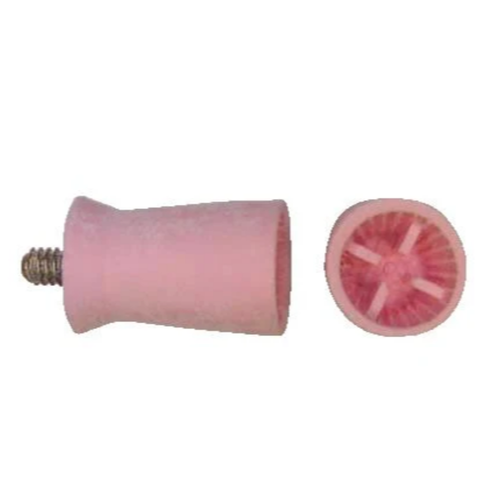 AllPro, Allpro Prophy Cup Screw Type Ribbed & Webbed Soft Pink Strawberry Scented, 144/Pack, 102-P-144