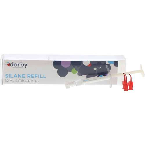 Porcelain Etch, Silane Refill Kit, 1.2 ml Syringe, 4/Box