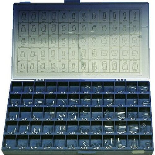 Transparent Crown Form Kits, Anterior & Posterior Kit, 120/Box