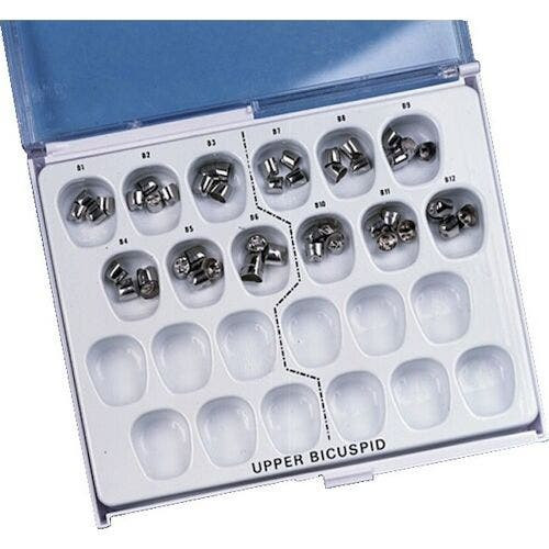 Bicuspid Stainless Steel Crowns, , kit