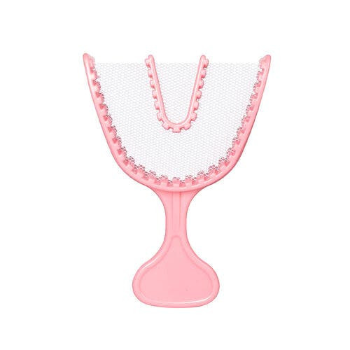 House Brand All-In-One Disposable Impression Trays, Full Arch, 30/Box, Pink