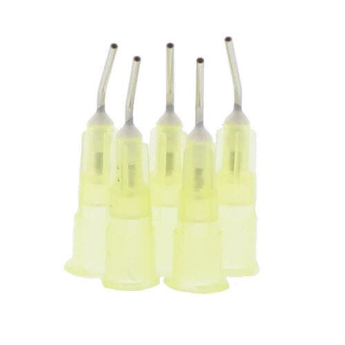Pre-Bent Needle Tips, , 20 Ga, 100/Pkg, Yellow, FlowSealantTips, D228